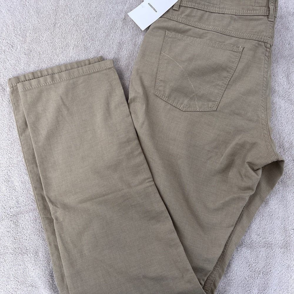 Brax mens 33/32 khaki chinos NWT